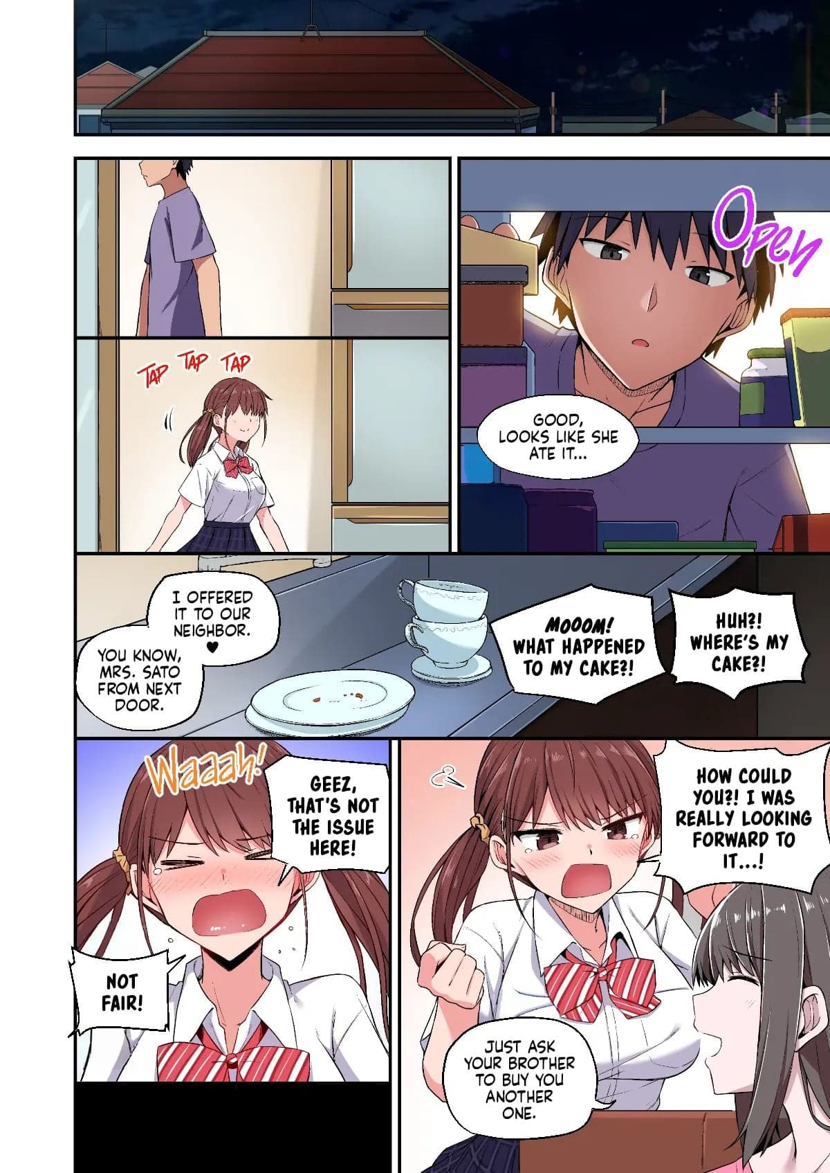 [どうしょく (日乃)] ワガママ妹オナホ化計画〜眠る妹を開発調教〜フルカラー版 [英訳] [無修正]-29