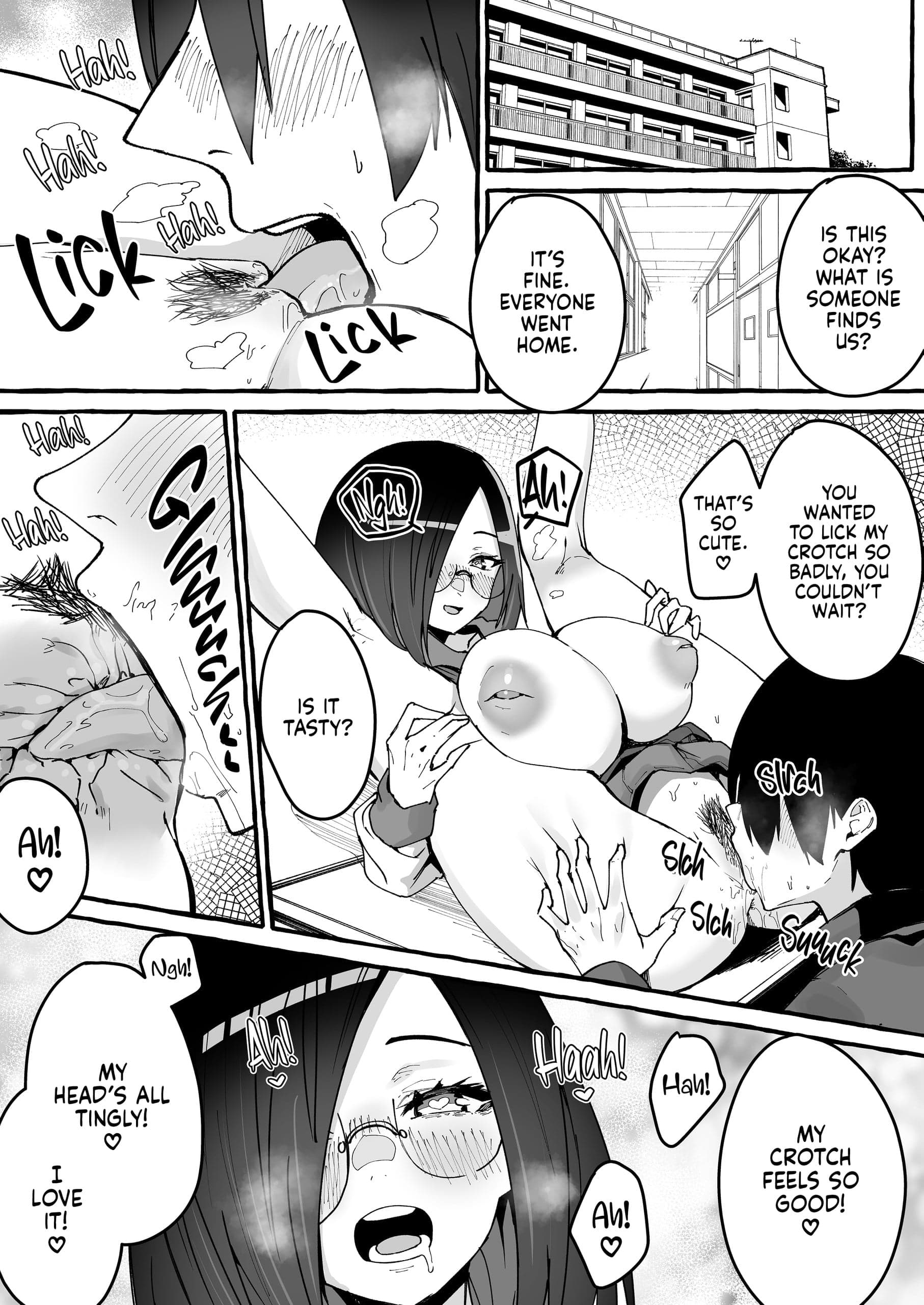 [フグタ家] 巨乳彼女にひたすら搾り取られまくる話 [無修正][英訳][DL版]-27