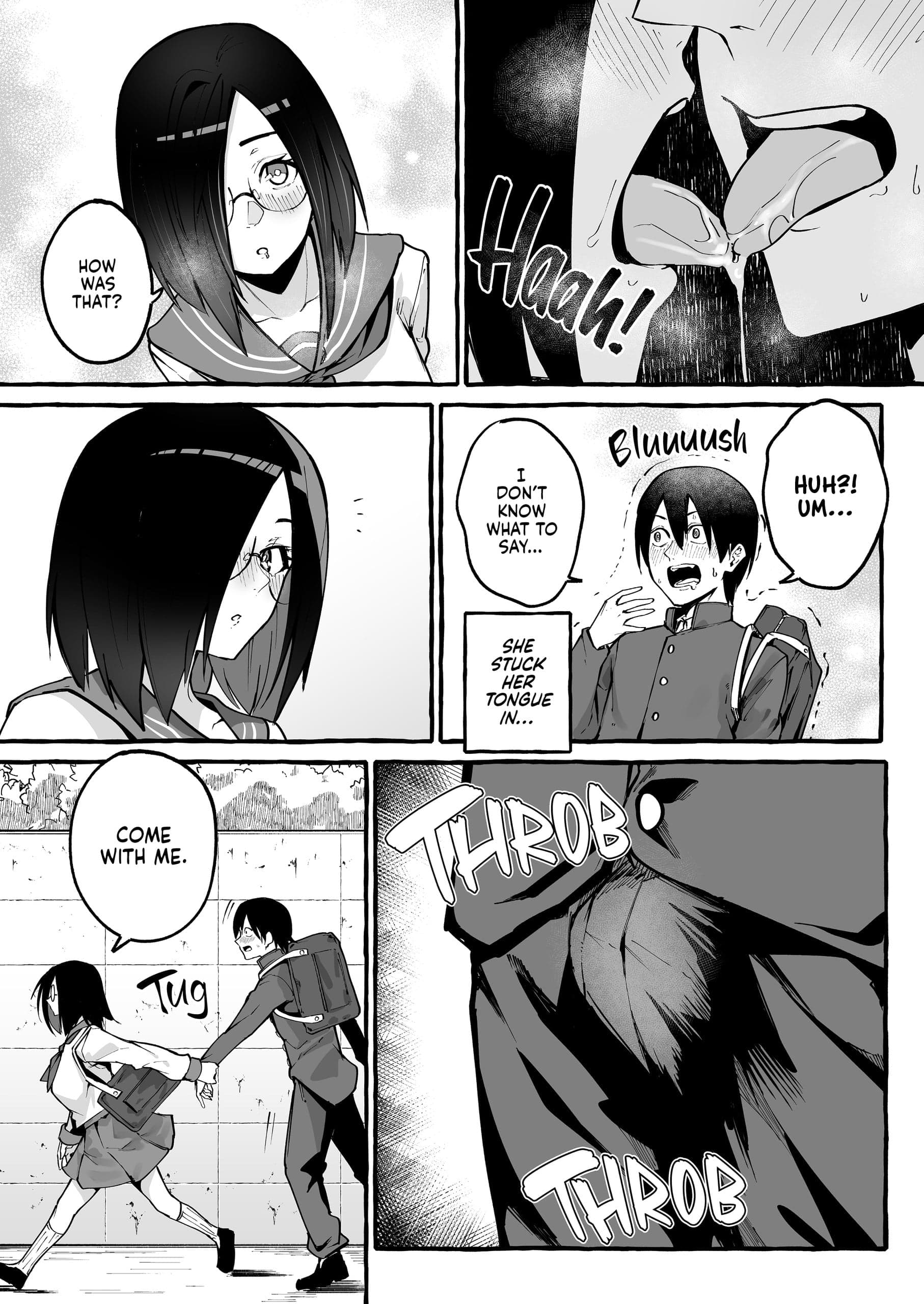 [フグタ家] 巨乳彼女にひたすら搾り取られまくる話 [無修正][英訳][DL版]-8