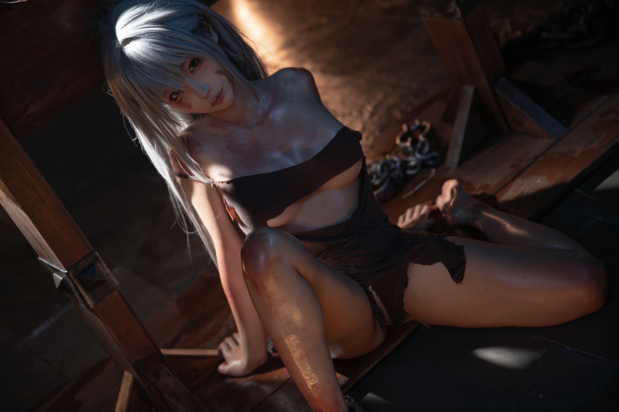 蠢沫沫 - 奴隶少女希尔薇-74